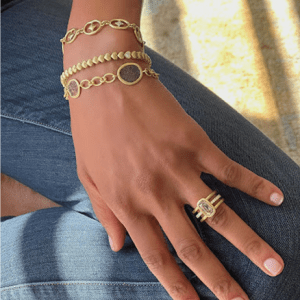 18KYG Diamond Ring