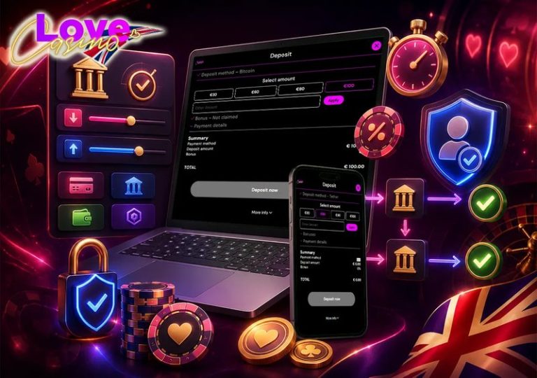 What you’ll find at Love Casino UK